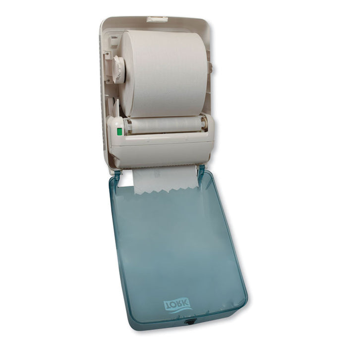 Washstation Dispenser, 12.56 x 10.57 x 18.09, Aqua/White