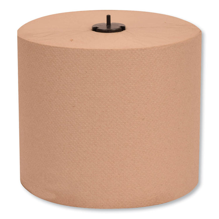 Basic Paper Wiper Roll Towel, 7.68" x 1,150 ft, Natural, 4 Rolls/Carton