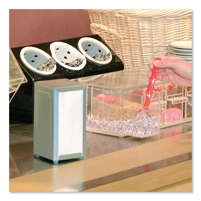 Universal Tall-Fold Dispenser Napkins, 1-Ply, 6" x 13.5", White, 10000/Carton