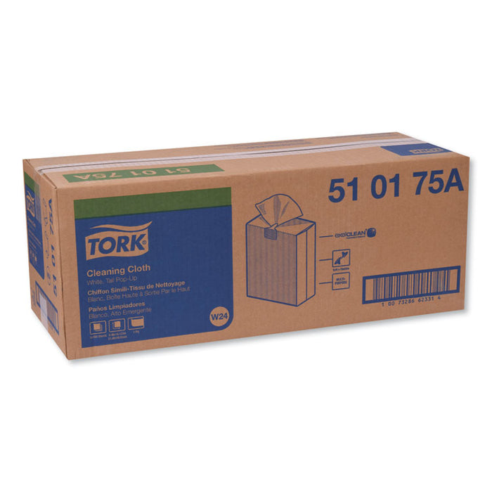 Cleaning Cloth, 8.5 x 16.1, White, 500/Box, 5 Boxes/Carton