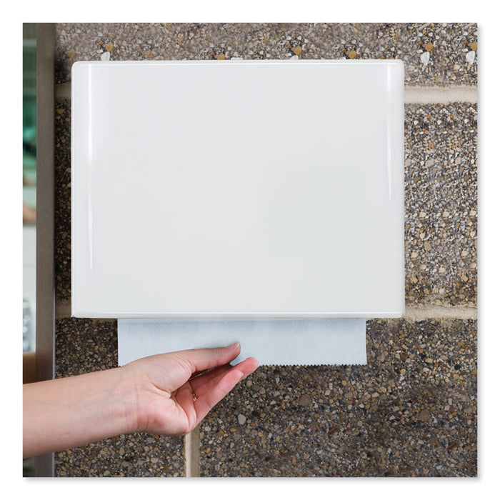 Universal Singlefold Hand Towel, 9.13 x 10.25, White, 250/Pack,16 Packs/Carton