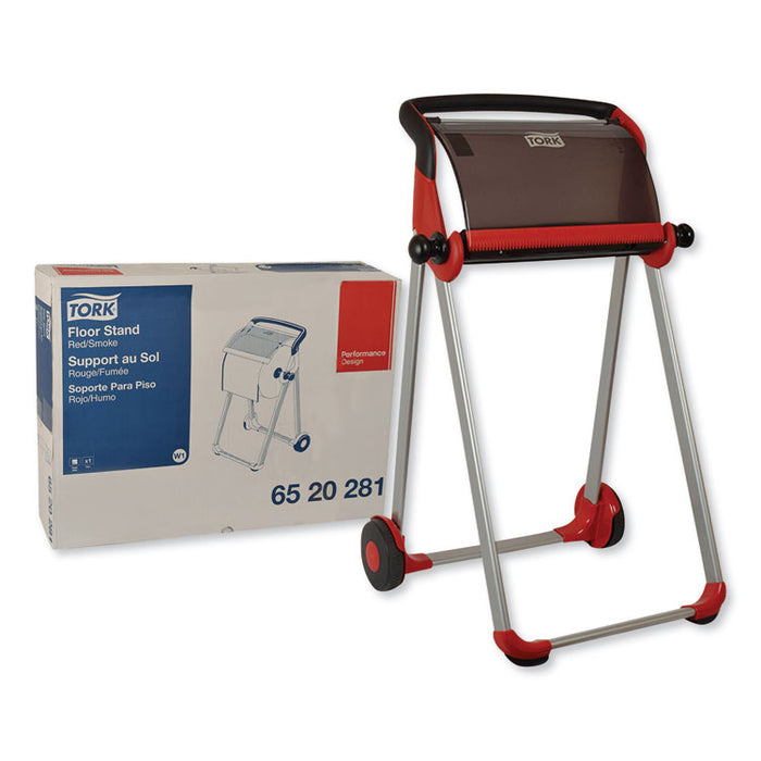 Performance Floor Stand, 25.43 x 39.61 x 20.87, Red/Smoke