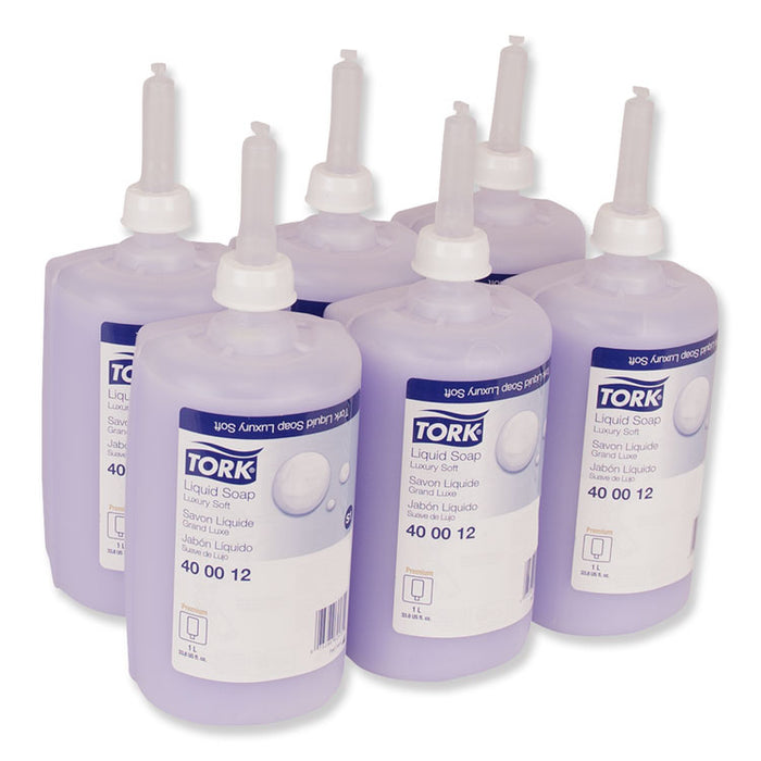 Premium Luxury Soap, Soft Rose, 1 L, 6/Carton