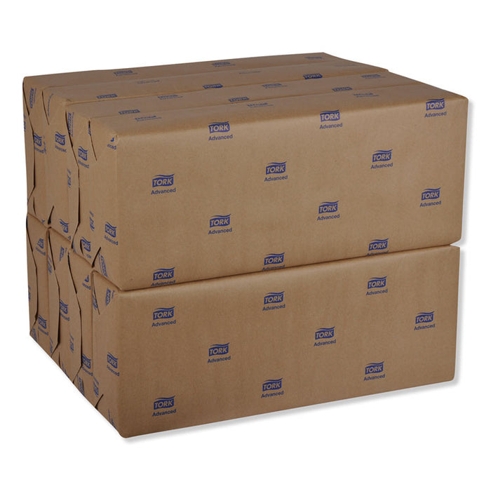 Advanced Dinner Napkins, 2 Ply, 15" x 16.25", 1/8 Fold, White, 375/Packs, 8 Packs/Carton