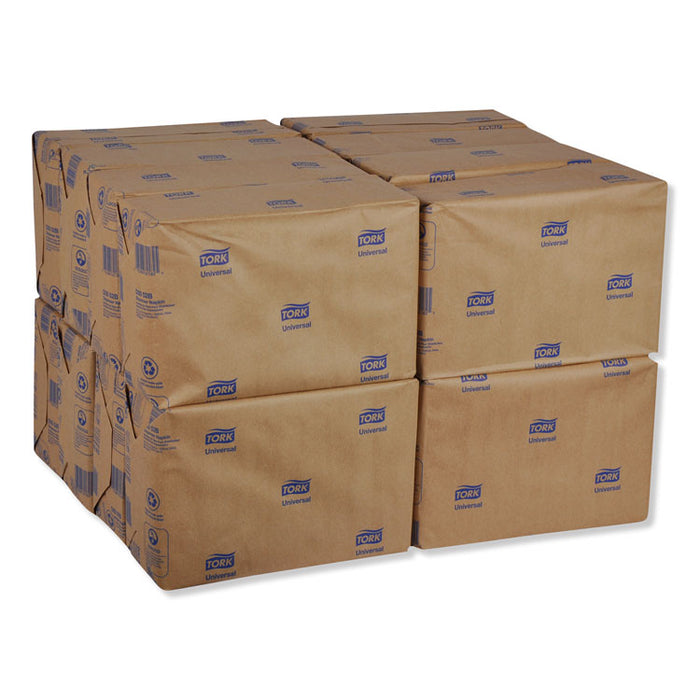 Universal Tall-Fold Dispenser Napkins, 1-Ply, 6" x 13.5", White, 10000/Carton