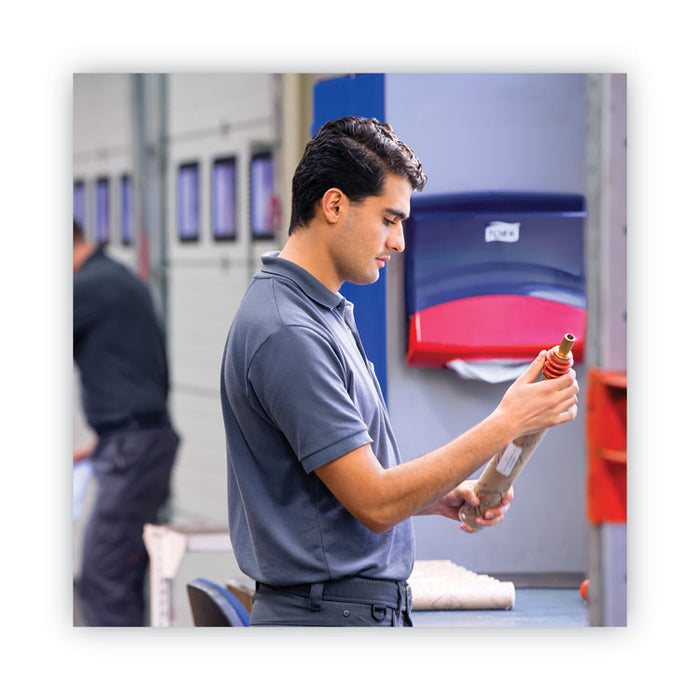 Performance Folded Wiper/Cloth Dispenser, Plastic, 16.81" x 8.11" x 15.51", Red