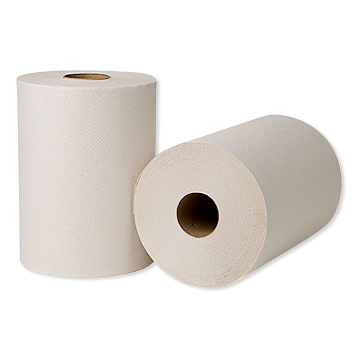 Hardwound Roll Towels, 7.88" x 425 ft, Natural White