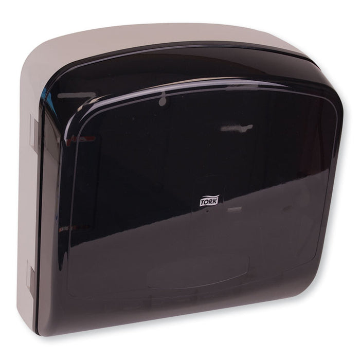 Multifold Hand Towel Dispenser, 12.36 x 5.18 x 13, Smoke/Gray