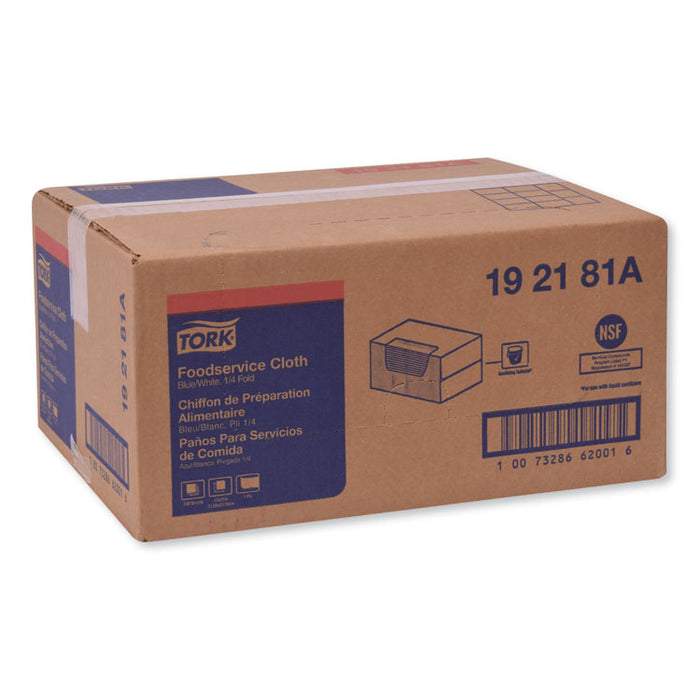 Foodservice Cloth, 13 x 21, Blue, 240/Box
