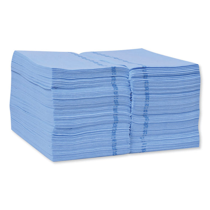 Foodservice Cloth, 13 x 24, Blue, 150/Box