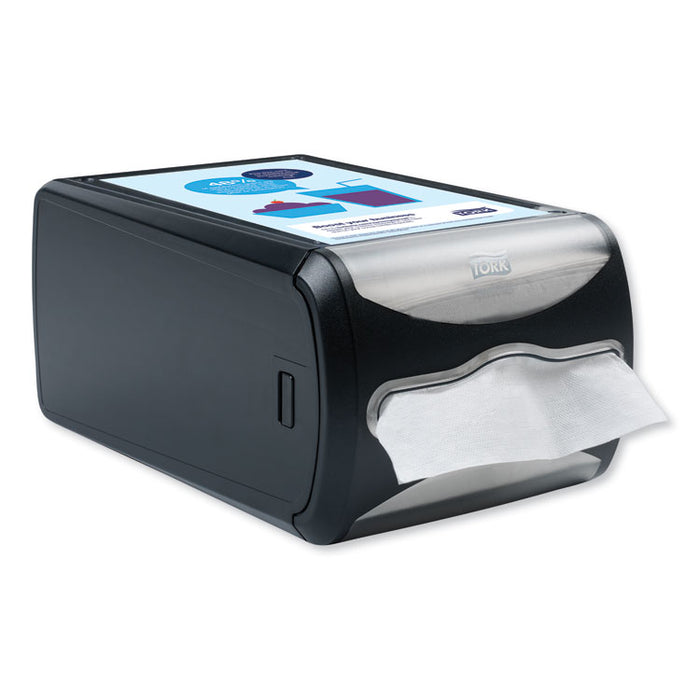 Xpressnap Counter Napkin Dispenser, 7.5 x 12.1 x 5.7, Black