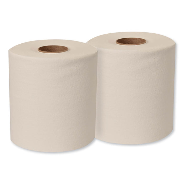 Paper Wiper Plus, 9.8 x 15.2, White, 300/Roll, 2 Rolls/Carton