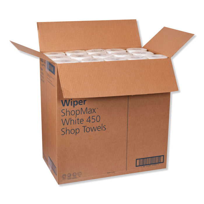 Advanced ShopMax Wiper 450, 11 x 9.4, White, 60/Roll, 30 Rolls/Carton