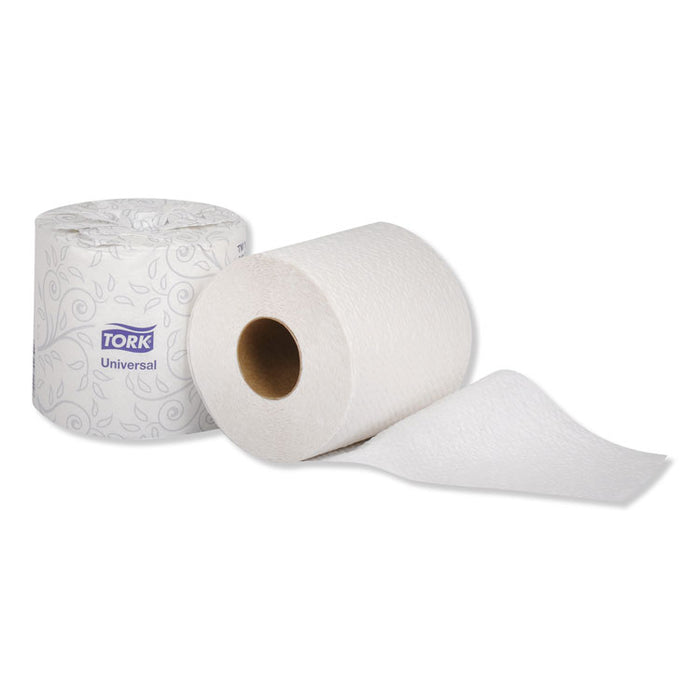 Universal Bath Tissue, Septic Safe, 1-Ply, White, 1000 Sheets/Roll, 96 Rolls/Carton