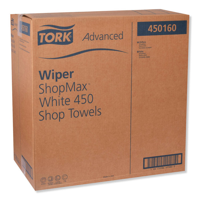Advanced ShopMax Wiper 450, 11 x 9.4, White, 60/Roll, 30 Rolls/Carton