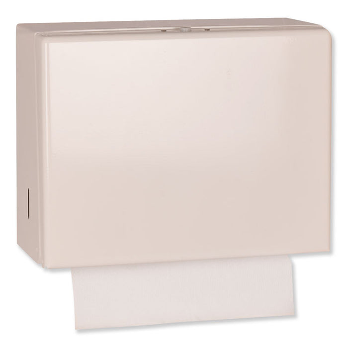 Singlefold Hand Towel Dispenser, 11.75" x 5.75" x 9.25", White