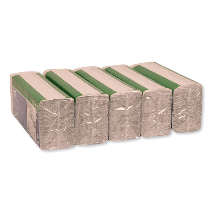 Industrial Cleaning Cloths, 1-Ply, 14 x 16.9, Gray, 120/Pack, 5/Carton