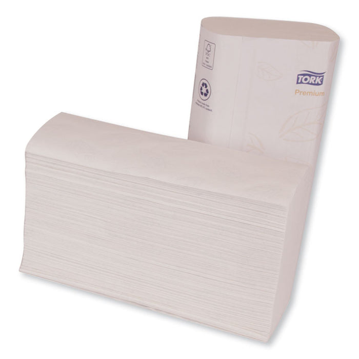 Premium Multifold Towel, 2-Ply, 10.1 x 10.88, White, 135/Pack 16 Packs/Carton