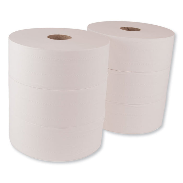 Advanced Jumbo Bath Tissue, Septic Safe, 2-Ply, White, 3.48" x 1,600 ft, 6 Rolls/Carton