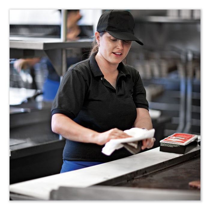 Foodservice Cloth, 13 x 21, White, 150/Box