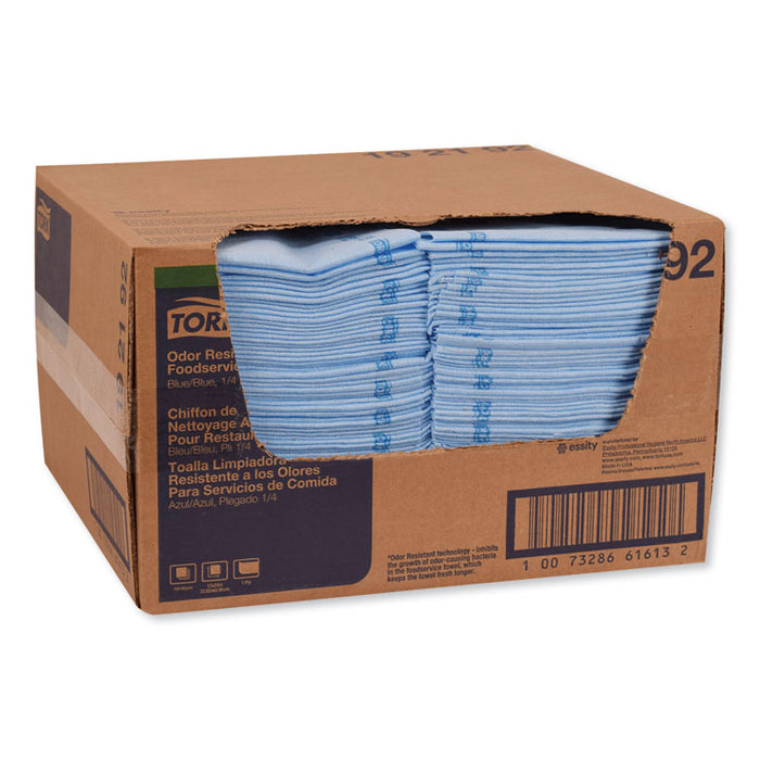 Foodservice Cloth, 13 x 24, Blue, 150/Box