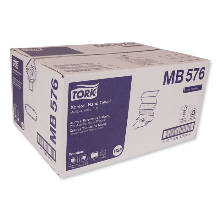Premium Multifold Towel, 2-Ply, 10.1 x 10.88, White, 135/Pack 16 Packs/Carton
