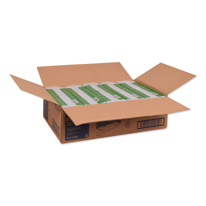 Low-Lint Cleaning Cloth, 15.4 x 12.8, Blue, 80/Bag, 5 Bags/Carton