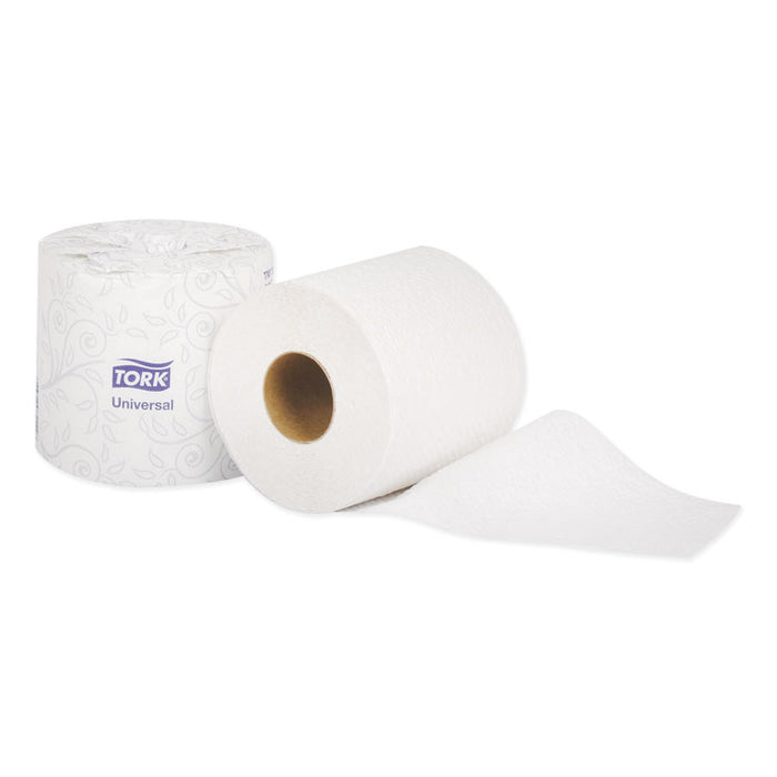 Universal Bath Tissue, Septic Safe, 1-Ply, White, 1000 Sheets/Roll, 48 Rolls/Carton