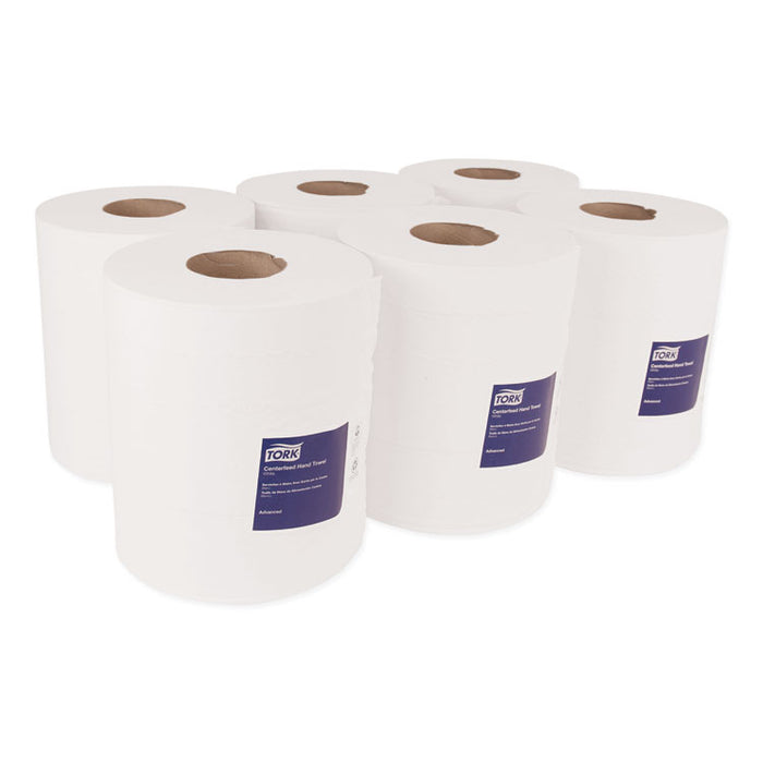 Advanced Centerfeed Hand Towel, 2-Ply, 9 x 11.8, White, 600/Roll, 6/Carton