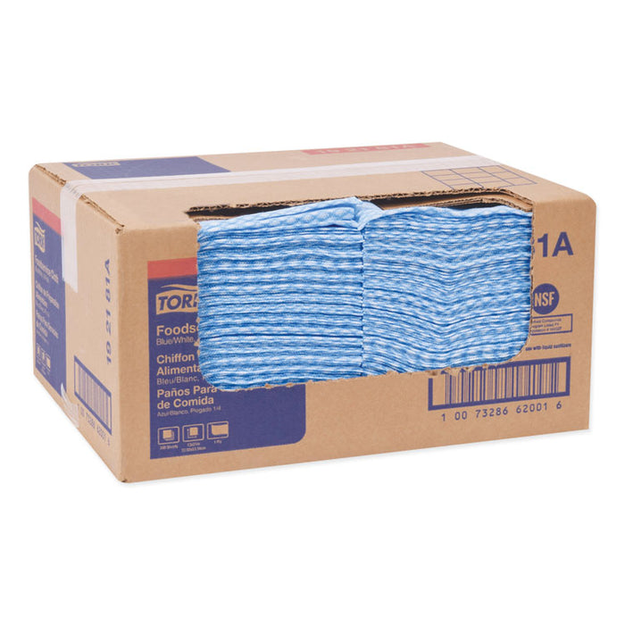 Foodservice Cloth, 13 x 21, Blue, 240/Box