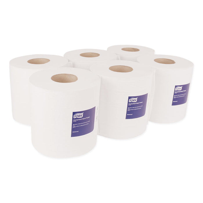 Centerfeed Hand Towel, 2-Ply, 7.6 x 11.8, White, 500/Roll, 6 Rolls/Carton
