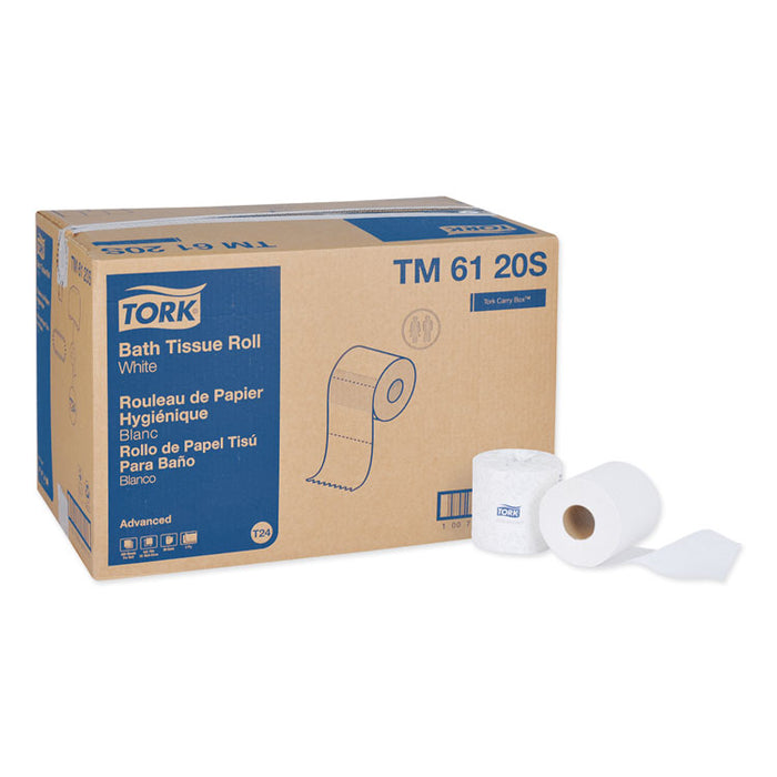 Advanced 2-Ply Bath Tissue, Septic Safe, White, 500 Sheets/Roll, 96 Rolls/Carton