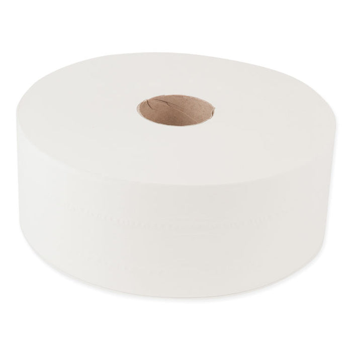 Advanced Jumbo Bath Tissue, Septic Safe, 2-Ply, White, 3.48" x 1,600 ft, 6 Rolls/Carton