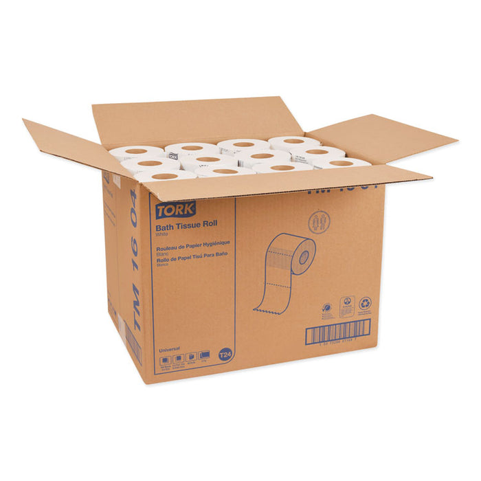 Universal Bath Tissue, Septic Safe, 2-Ply, White, 750 Sheets/Roll, 48 Rolls/Carton