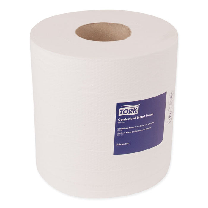 Centerfeed Hand Towel, 2-Ply, 7.6 x 11.8, White, 500/Roll, 6 Rolls/Carton