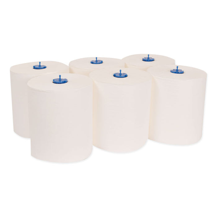 Advanced Matic Hand Towel Rolll, 8.27" x 900 ft, White, 6 Rolls/Carton