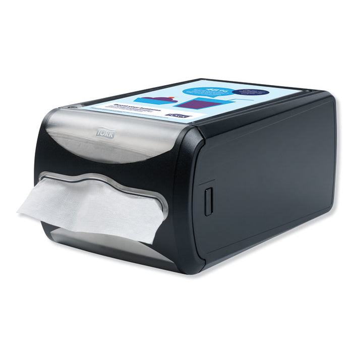 Xpressnap Counter Napkin Dispenser, 7.5 x 12.1 x 5.7, Black