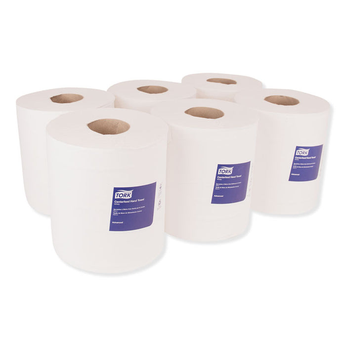 Advanced Centerfeed Hand Towel, 1-Ply, 8.25 x 11.8, White, 1000/Roll, 6/Carton