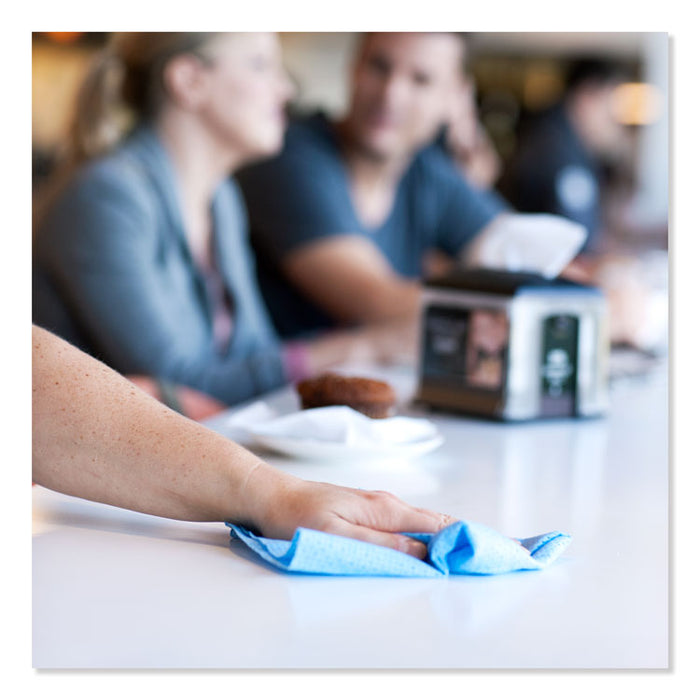 Foodservice Cloth, 13 x 24, Blue, 150/Box