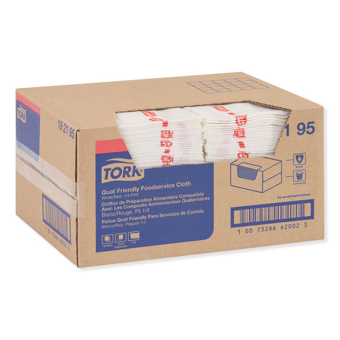 Foodservice Cloth, 13 x 21, White, 150/Box