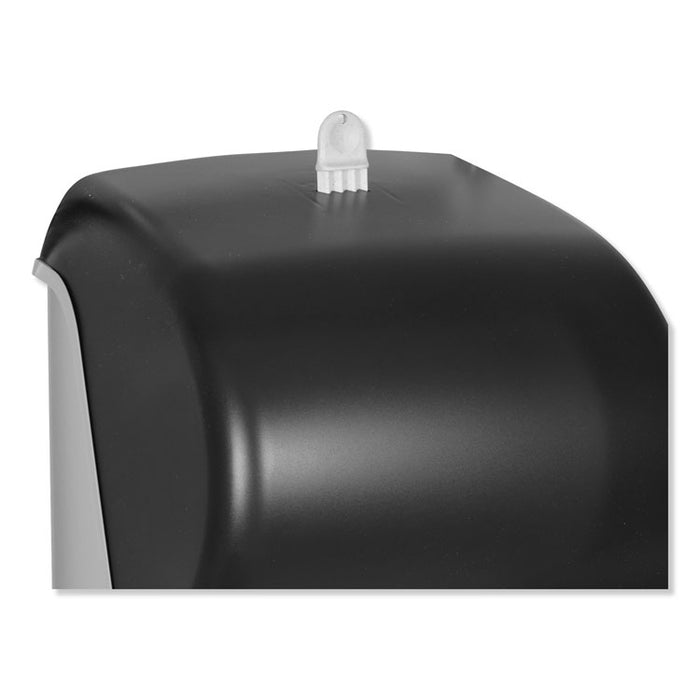 Hand Towel Roll Dispenser, 12.94 x 9.25 x 15.5, Smoke