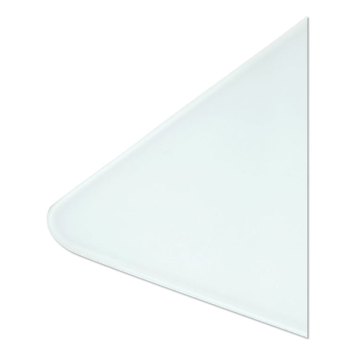 Cubicle Glass Dry Erase Board, 20 x 16, White