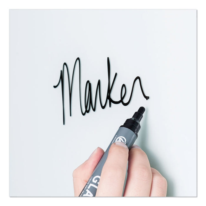 Magnetic Glass Dry Erase Board Value Pack, 72 x 36, White