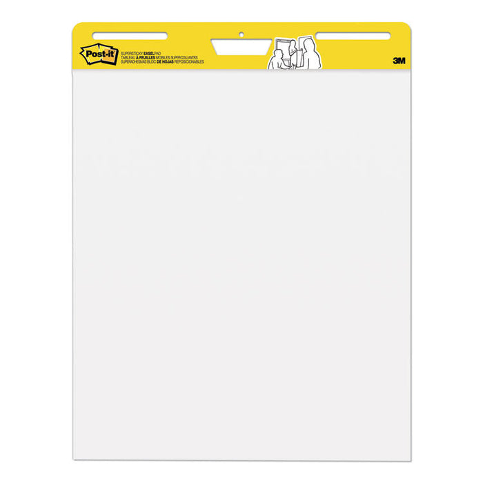 Self-Stick Easel Pads, 25 x 30, White, 30 Sheets, 2/Carton