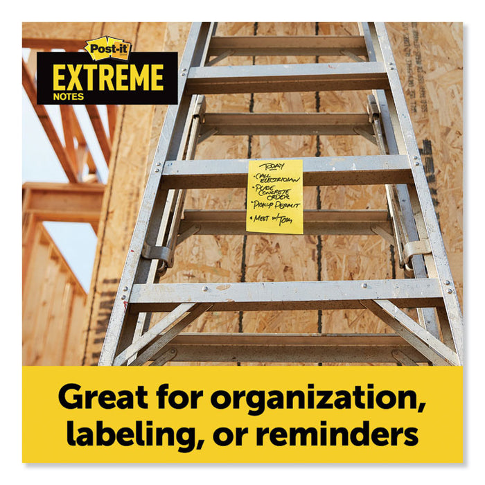 XL Notes with Holder, Green-Orange-Yellow, 4.5" x 6.75", 25 Sheets/Pad, 9 Pads/Pack