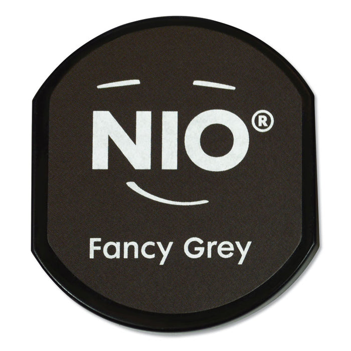 Ink Pad for NIO Stamp with Voucher, Fancy Gray