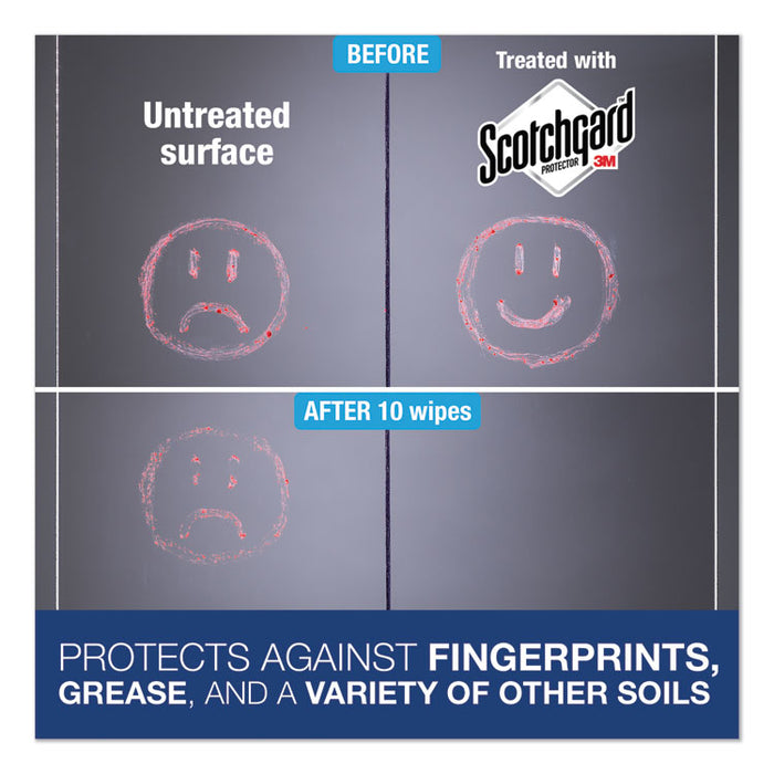 Glass and Multi-Surface Cleaner with Scotchgard Protector, Apple, 32 oz Spray Bottle, Ready-To-Use, 6/Carton