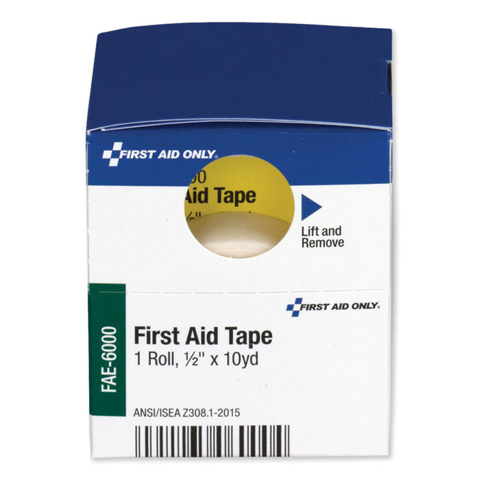 First Aid Tape, 0.5" x 10 yds, White