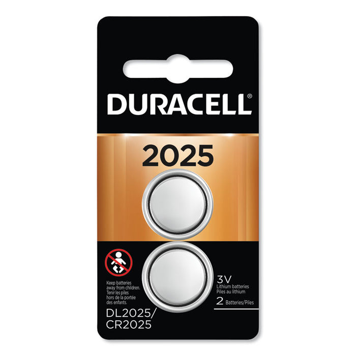Lithium Coin Batteries, 2025, 2/Pack