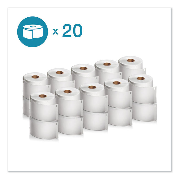 LW Extra-Large Shipping Labels, 4" x 6", White, 220/Roll, 20 Rolls/Pack